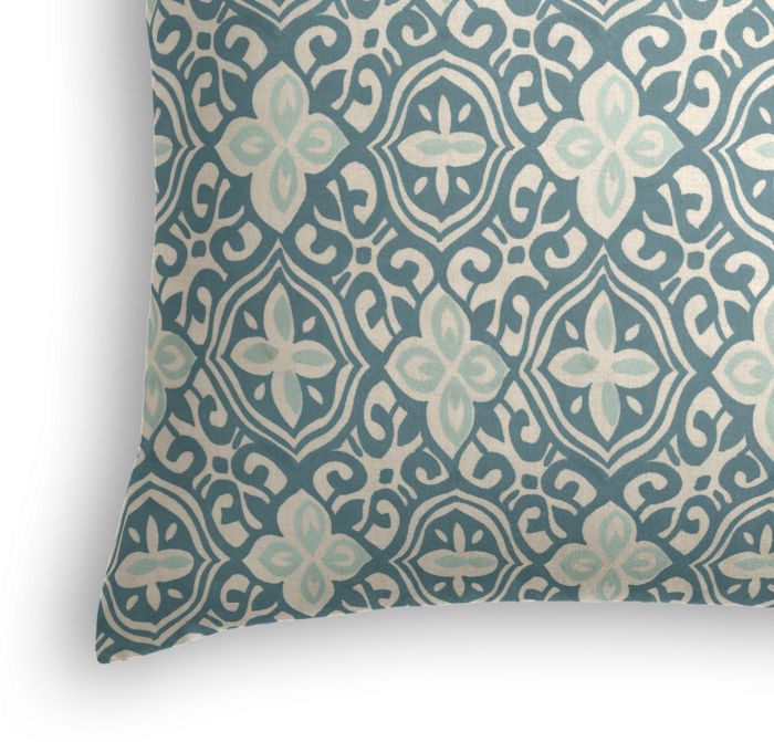 Throw Pillow in Less Is Moorish - Harbor