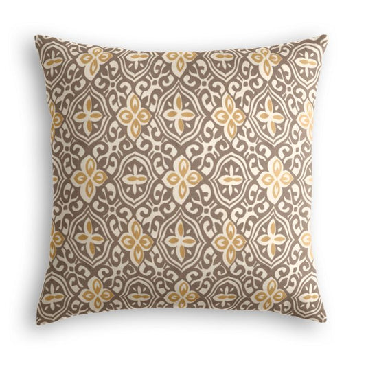 Throw Pillow in Less Is Moorish - Rattan