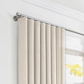 Ripplefold Drapery in Linen Sheer - Ecru