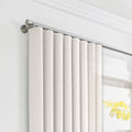 Ripplefold Drapery in Linen Sheer - Ivory