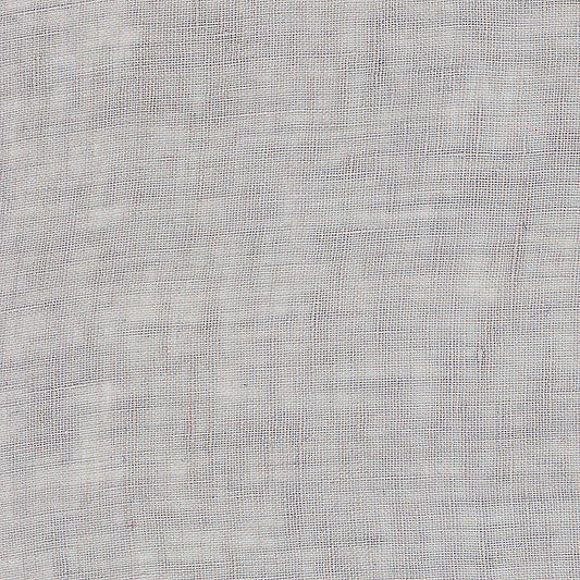 Pinch Pleat Drapery in Linen Sheer - Limestone Gray