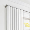 Ripplefold Drapery in Linen Sheer - Optic White
