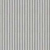 Fabric Swatch: Little White Line - Black
