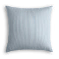 Euro Sham in Little White Line - Blueberry