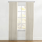 Ripplefold Drapery in Lush Linen - Antique White