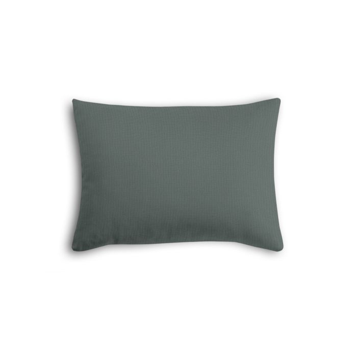 Boudoir Pillow in Lush Linen - Charcoal