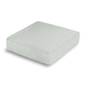 Box Floor Pillow in Lush Linen - Fog