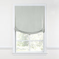 Relaxed Roman Shade in Lush Linen - Fog