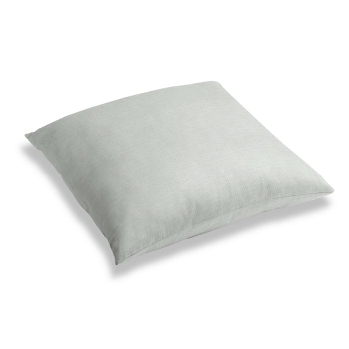 Simple Floor Pillow in Lush Linen - Fog