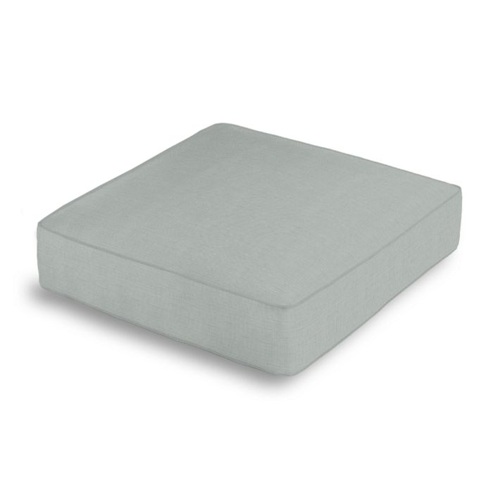 Box Floor Pillow in Lush Linen - Graphite