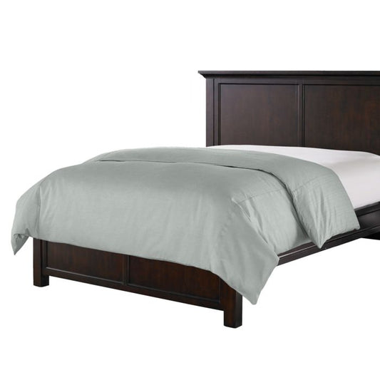 Duvet Cover in Lush Linen - Graphite