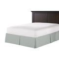 Tailored Bedskirt in Lush Linen - Graphite