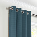 Grommet Drapery in Lush Linen - Midnight