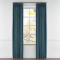 Pinch Pleat Drapery in Lush Linen - Midnight