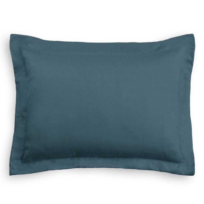 Pillow Sham in Lush Linen - Midnight
