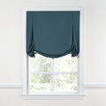 Tulip Roman Shade in Lush Linen - Midnight