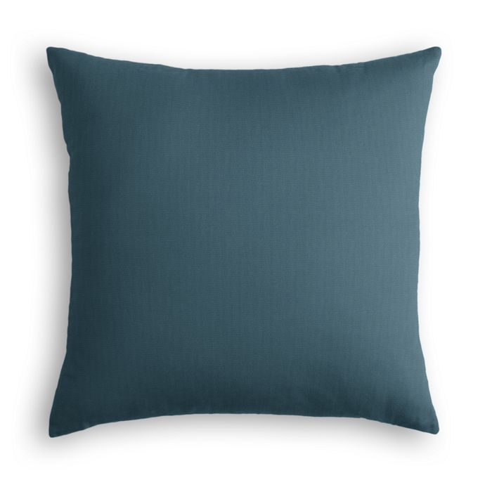Throw Pillow in Lush Linen - Midnight