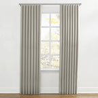 Ripplefold Drapery in Lush Linen - Natural