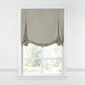 Tulip Roman Shade in Lush Linen - Natural