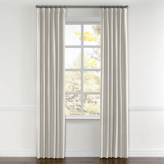 Convertible Drapery in Lush Linen - Oatmeal