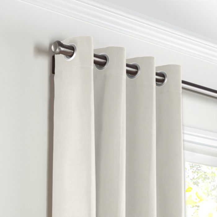 Grommet Drapery in Lush Linen - Oatmeal