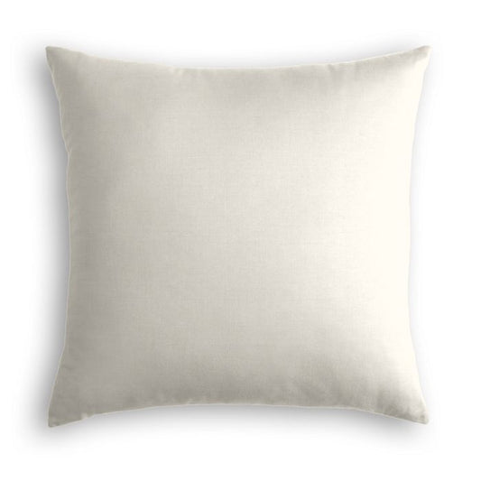 Throw Pillow in Lush Linen - Oatmeal