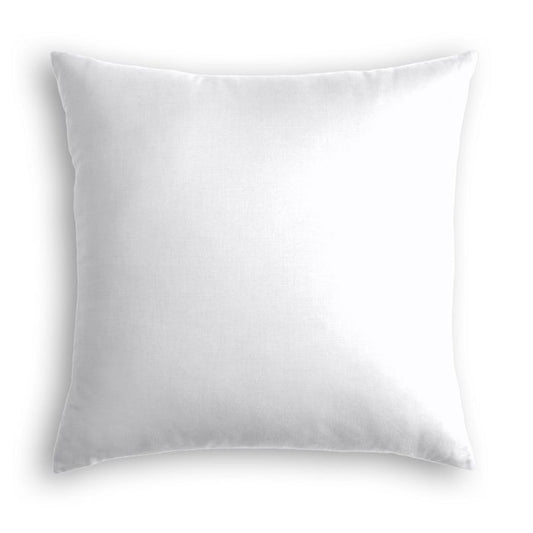 Euro Sham in Lush Linen - Optic White