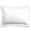 Pillow Sham in Lush Linen - Optic White