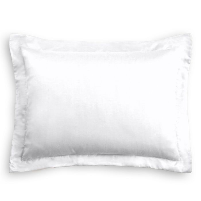 Pillow Sham in Lush Linen - Optic White