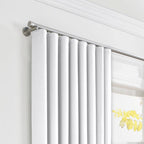 Ripplefold Drapery in Lush Linen - Optic White