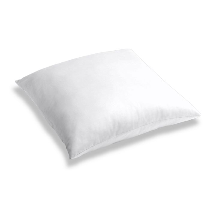 Simple Floor Pillow in Lush Linen - Optic White
