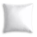 Throw Pillow in Lush Linen - Optic White