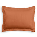 Pillow Sham in Lush Linen - Rust