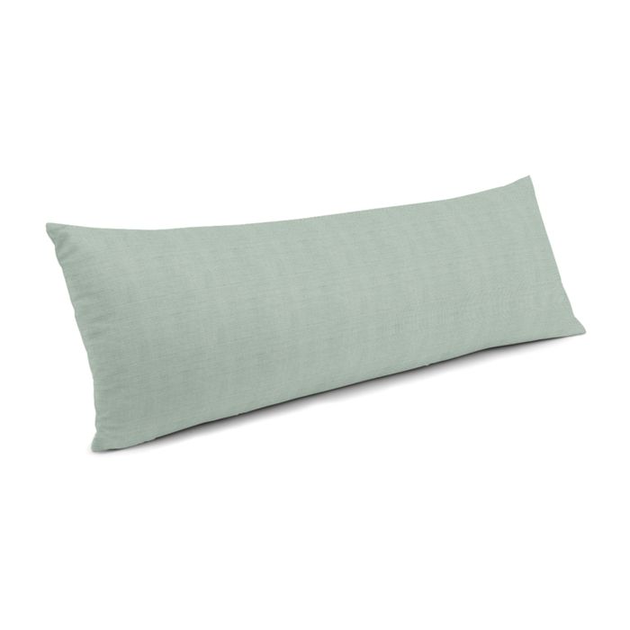 Large Lumbar Pillow in Lush Linen - Seafoam