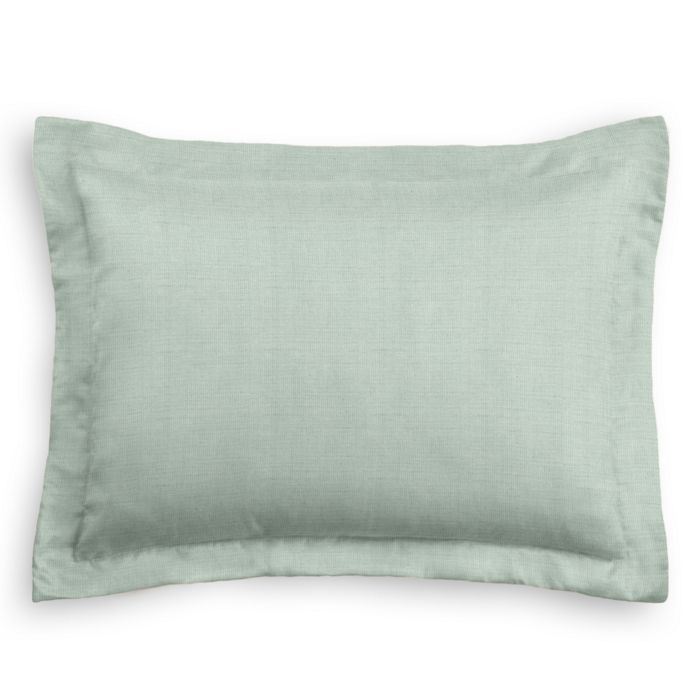 Pillow Sham in Lush Linen - Seafoam