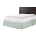 Tailored Bedskirt in Lush Linen - Seafoam