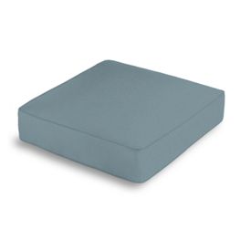 Box Floor Pillow in Lush Linen - Slate