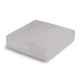 Box Floor Pillow in Lush Linen - Smokey Quartz