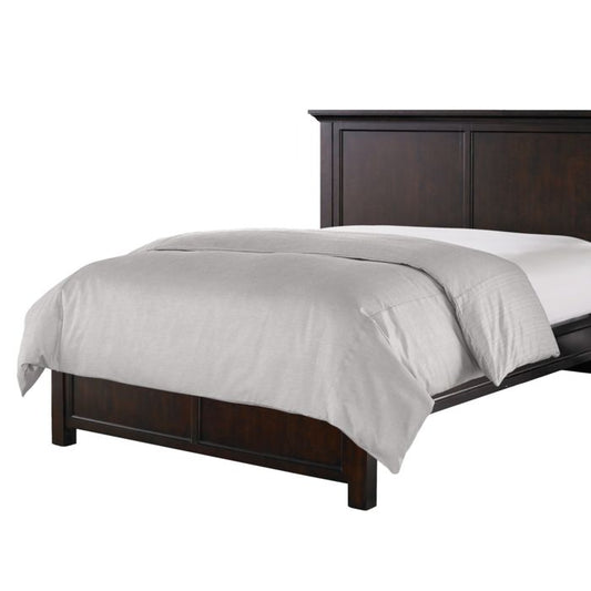 Duvet Cover in Lush Linen - Smokey Quartz