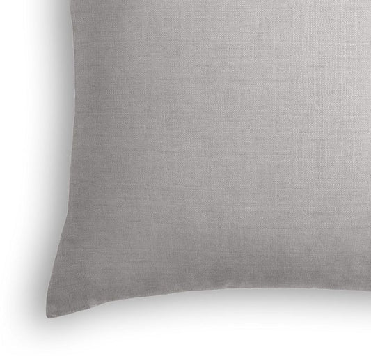 Throw Pillow in Lush Linen - Smokey Quartz