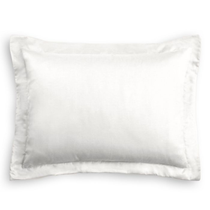 Pillow Sham in Lush Linen - White