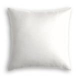 Throw Pillow in Lush Linen - White