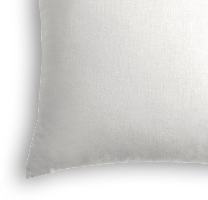 Throw Pillow in Lush Linen - White