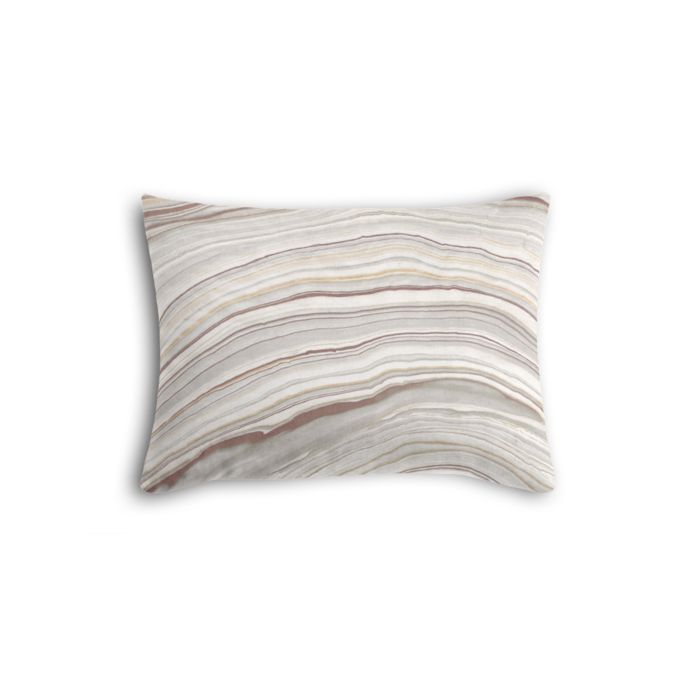 Boudoir Pillow in Marbleous - Quarry