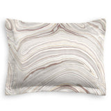 Pillow Sham in Marbleous - Quarry