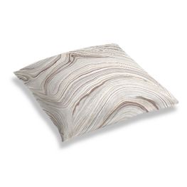 Simple Floor Pillow in Marbleous - Quarry