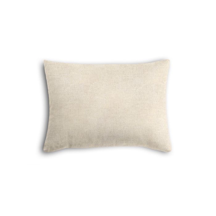 Boudoir Pillow in Metallic Linen - Shimmer