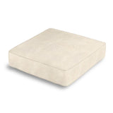 Box Floor Pillow in Metallic Linen - Shimmer