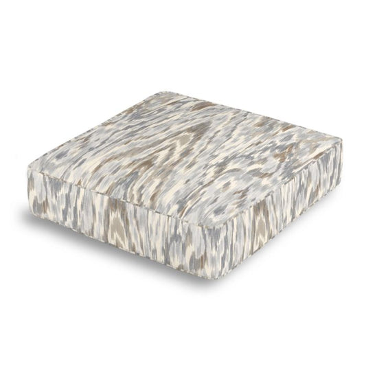 Box Floor Pillow in Mirage - Frost