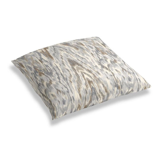 Simple Floor Pillow in Mirage - Frost